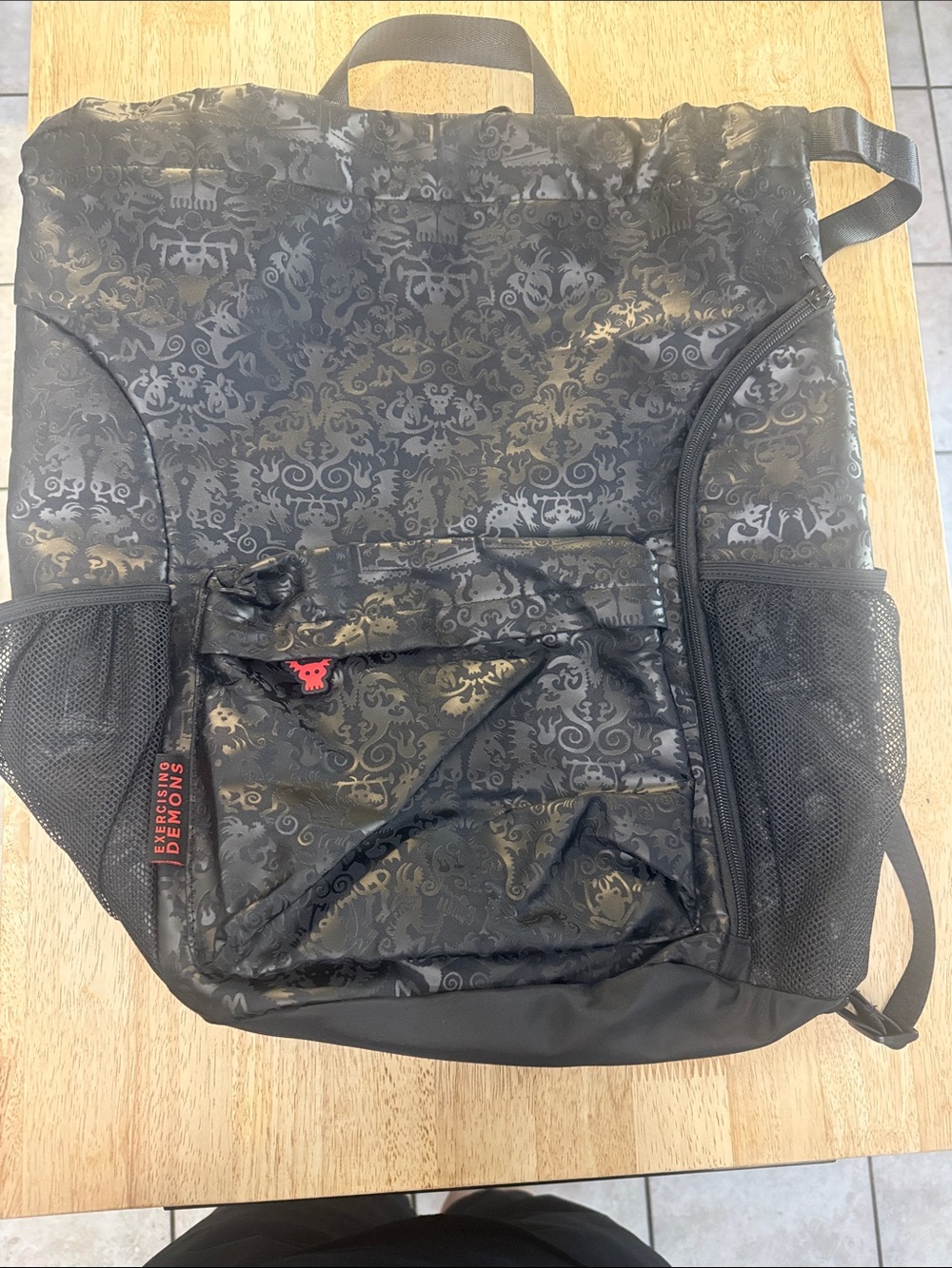 Calamityware Exercising Demons back pack